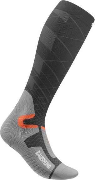 Thumbnail - Bauerfeind Sports - Ski Performance Compression Socks - Kompressionssocken Gr 46-49 - M: 38-44 cm grau