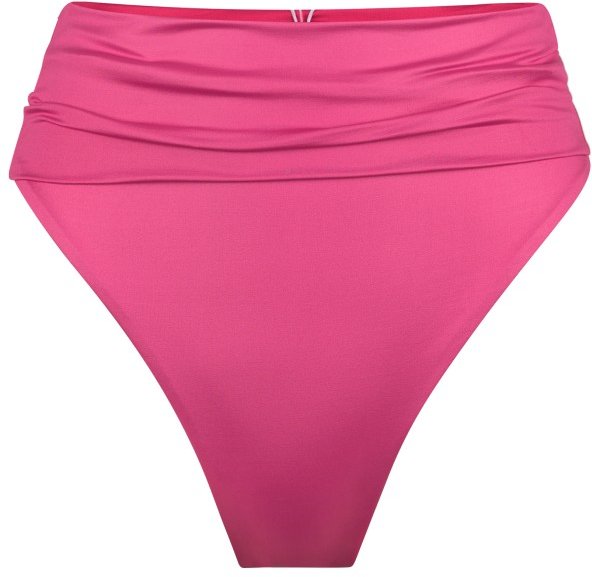 Seafolly - Women's Soleil Roll Top High Rise Pant - Bikini-Bottom Gr 36 rosa