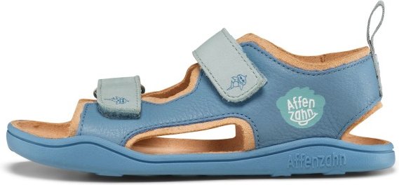 Affenzahn - Kid's Sandale Leder Airy - Sandalen Gr 26 blau