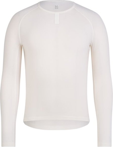Rapha - Merino Base Layer Long Sleeve - Merinounterwäsche Gr M weiß