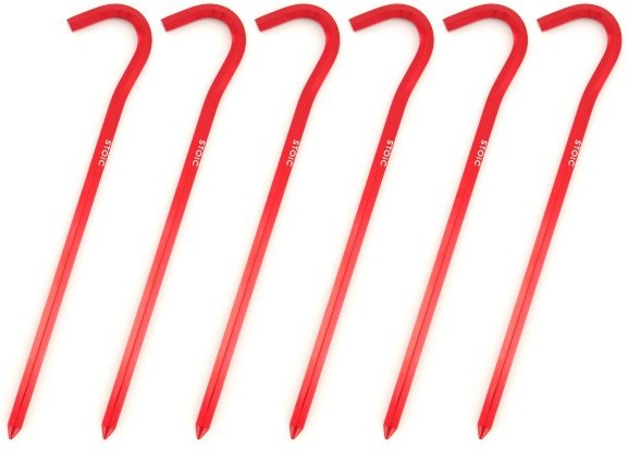 Stoic - AL Nail 18 - Zelthering Gr 18 cm rot