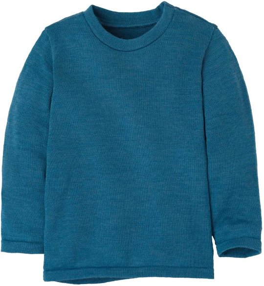 disana - Kid's Strick-Pullover - Wollpullover Gr 86/92 blau