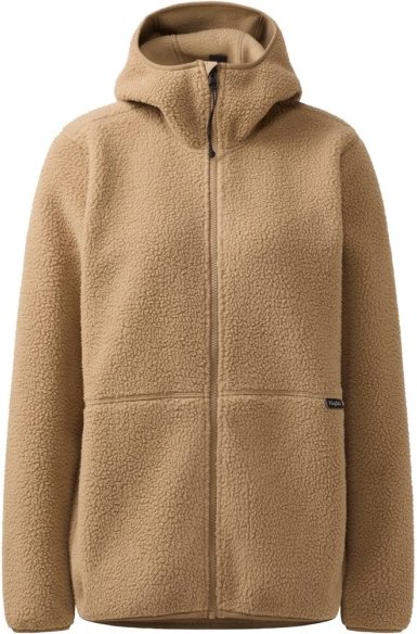 Haglöfs - Women's Funäs Pile Hood - Fleecejacke Gr M beige/braun