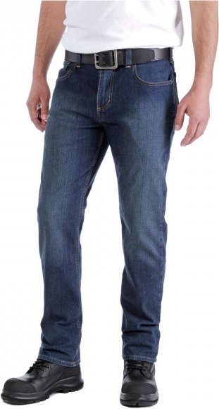 Thumbnail - Carhartt - Rugged Flex Relaxed Straight Jeans - Jeans Gr 31 - Length: 34 blau