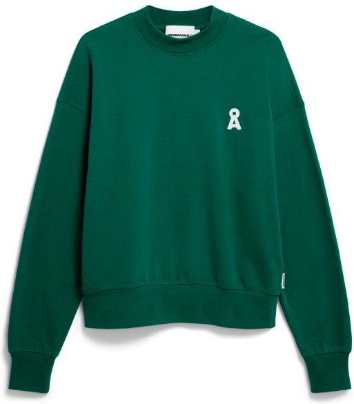 Thumbnail - ARMEDANGELS - Women's Alizaa - Pullover Gr L grün