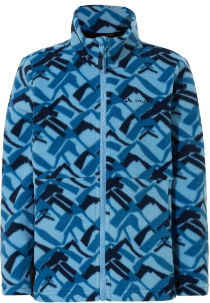 Vaude - Kid's Pulex All-over-Print Jacket - Fleecejacke Gr 110/116 blau