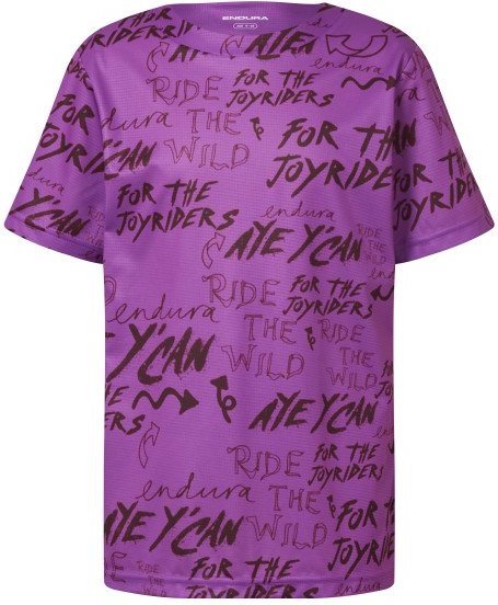 Endura - Kid's SingleTrack Core Tee - Funktionsshirt Gr 9/10 Years lila