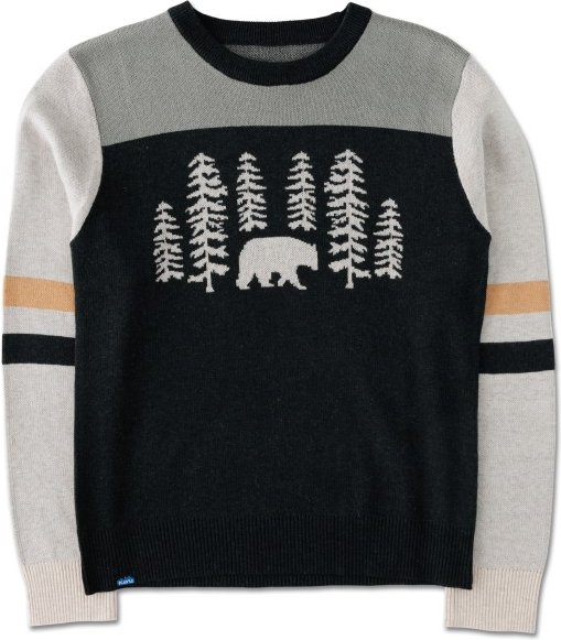 Thumbnail - KAVU - Women's Hillrose - Pullover Gr L schwarz/grau