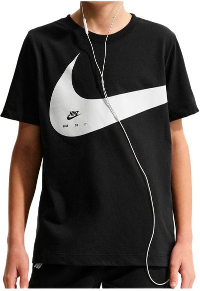 Nike - Kid's NSW Tee Club Energy - T-Shirt Gr XS schwarz