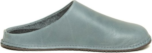 Gottstein - Leder Loafer - Hausschuhe Gr 40 türkis/grau