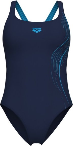 Thumbnail - Arena - Women's Scratch Swimsuit Control Pro Back B - Badeanzug Gr 34 blau