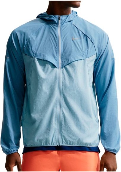 Nike - Dri-Fit UV Stride Jacket - Laufjacke Gr S blau