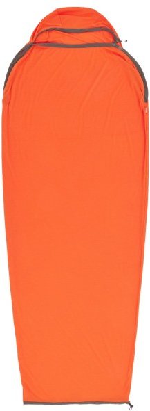Sea to Summit - Reactor Extreme Sleeping Bag Liner Mummy - Reiseschlafsack Gr Standard orange
