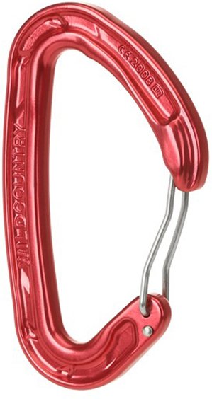 Wild Country - Helium 3.0 - Schnappkarabiner Gr Single rot
