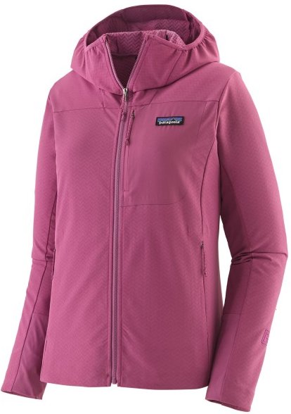 Patagonia - Women's R1 Crossstrata Hoody - Softshelljacke Gr S lila