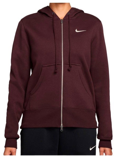Nike - Women's Sportswear Phoenix FleeceFull-Zip Hoodie - Freizeitjacke Gr M rot