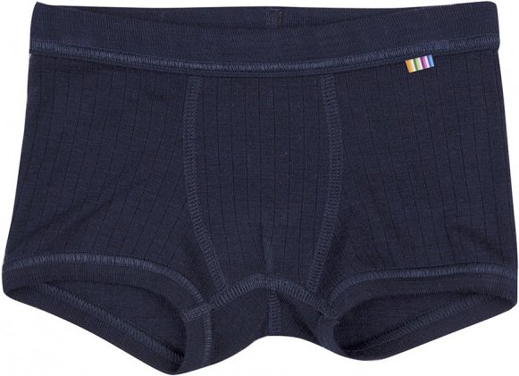 Joha - Kid's Boxershorts Basic - Merinounterwäsche Gr 140 blau
