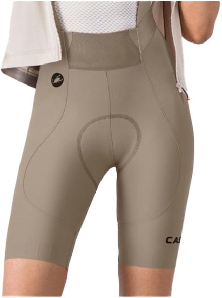 Castelli - Women's Espresso 2 DT Bibshort - Radhose Gr L beige/braun