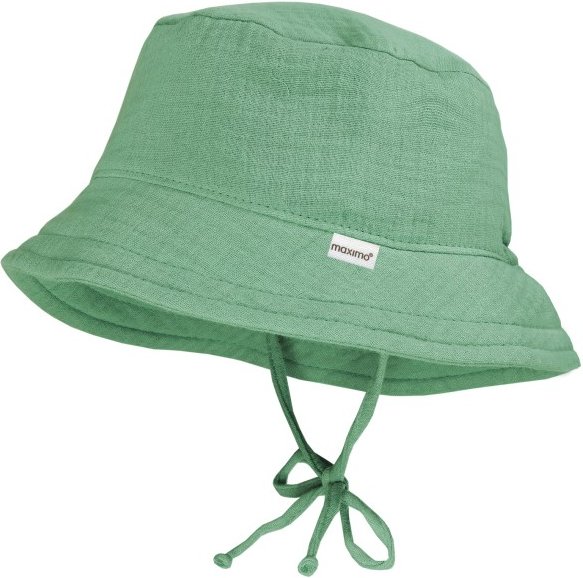 maximo - Kid's Mini Hut Band Musselin Futter - Hut Gr 49 cm türkis