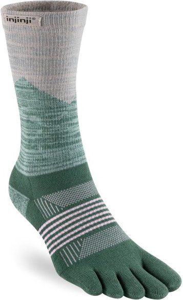 Injinji - Women's Trail Midweight Crew - Wandersocken Gr 35-40 grau
