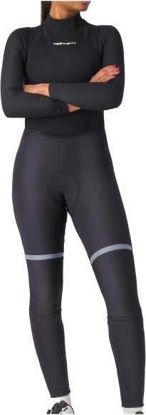 Thumbnail - Castelli - Women's Polare 2 Bibtight - Radhose Gr XS grau