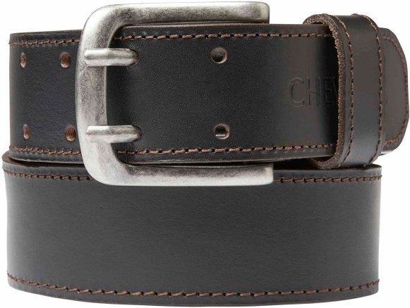 Chevalier - Barrow Leather Belt - Gürtel Gr 115 cm grau