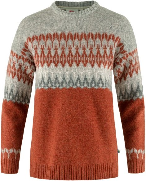 Fjällräven - Women's Övik Path Knit - Wollpullover Gr XS rot