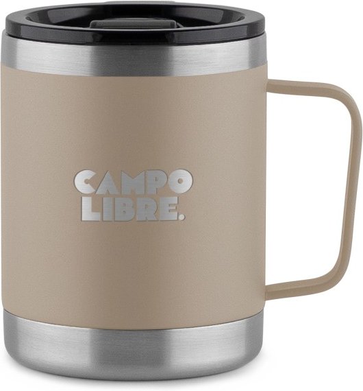 Campo Libre - Tito - Isolierbecher Gr 350 ml grau/beige