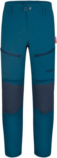 Trollkids - Kid's Nordfjord Zip-Off Pants Slim Fit - Trekkinghose Gr 152 blau