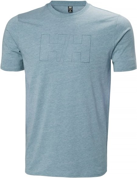 Helly Hansen - Tech Logo T-Shirt - Kunstfaserunterwäsche Gr L türkis