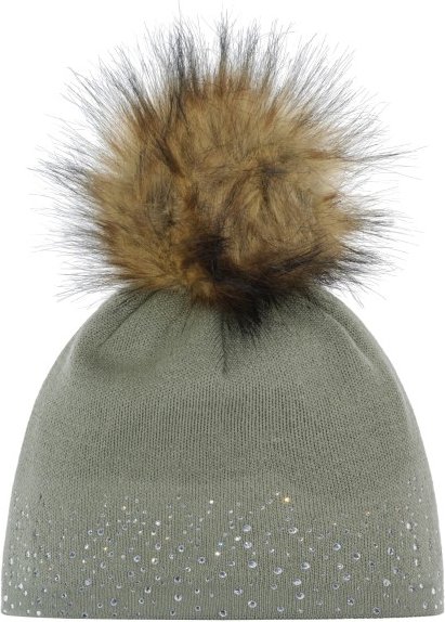 Eisbär - Women's Nalin Lux Crystal - Mütze Gr One Size oliv