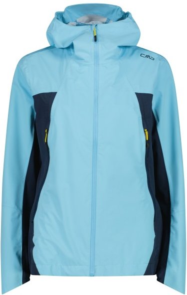 CMP - Women's Jacket Fix Hood 2 Layer - Regenjacke Gr 44 blau