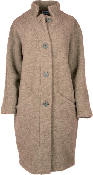 Thumbnail - Reiff - Women's Fleecemantel Paula - Mantel Gr M beige