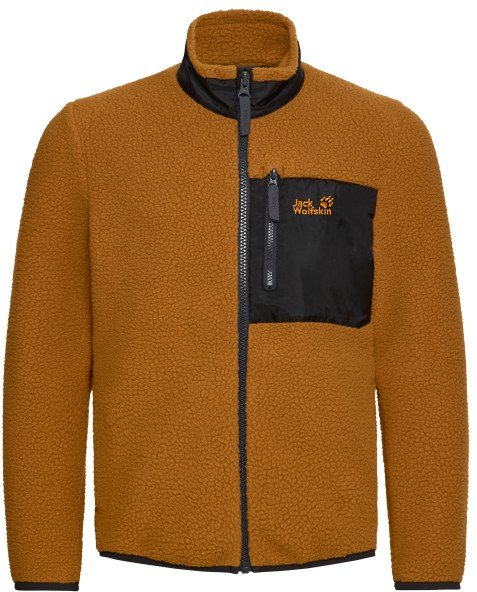 Jack Wolfskin - Kid's Lite Curl Fullzip - Fleecejacke Gr 140 braun