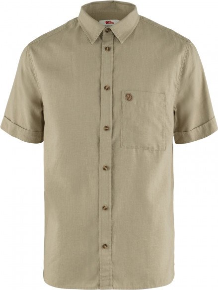 Fjällräven - Övik Travel Shirt S/S - Hemd Gr XL beige