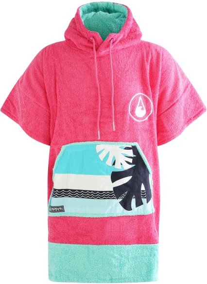Wave Hawaii - Poncho Pink Wave Cv - Surf Poncho Gr S rosa