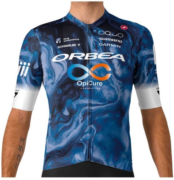 Castelli - Espresso Jersey - Radtrikot Gr M blau