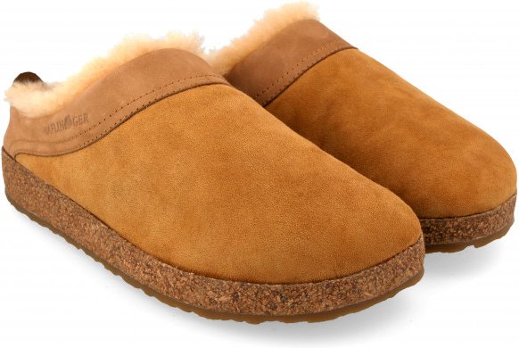 Haflinger - Snowbird - Hüttenschuhe Gr 44 orange