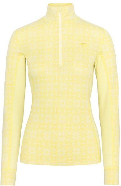Kari Traa - Women's Rose Half-Zip - Merinounterwäsche Gr S beige/gelb