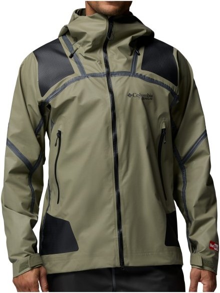 Columbia - Whistler Peak Shell - Regenjacke Gr XXL oliv
