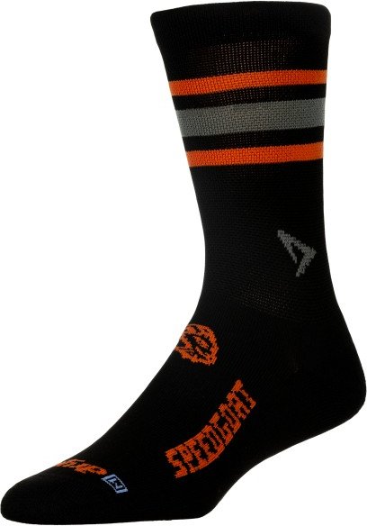 Drymax - Lite Trail Running Crew - SPEEDGOAT - Laufsocken Gr M schwarz