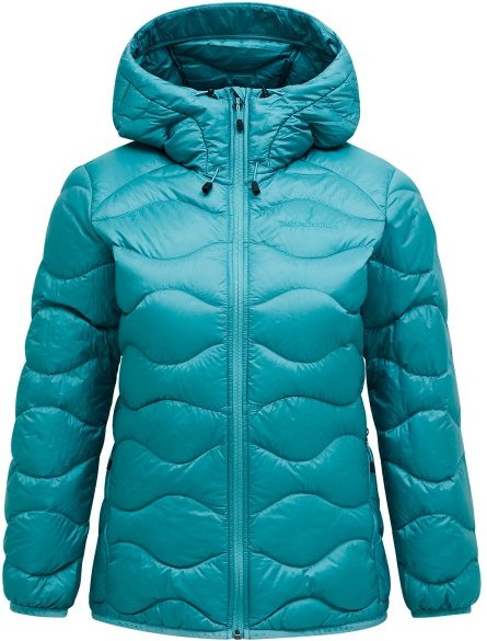 Thumbnail - Peak Performance - Women's Helium Down Hood Jacket - Daunenjacke Gr XS türkis
