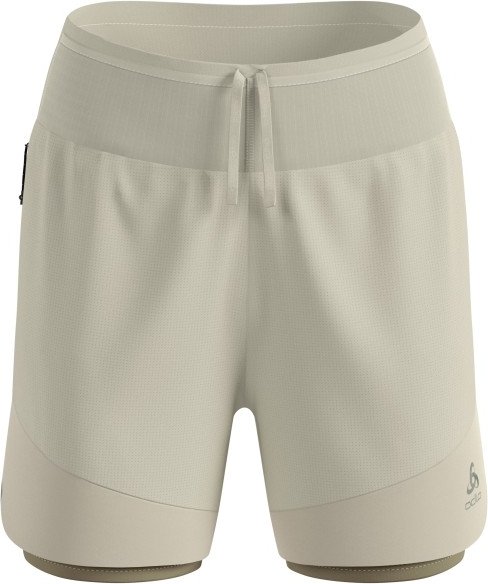 Odlo - Women's X-Alp Trail 5 Inch 2-in-1 Short - Laufshorts Gr XL grau