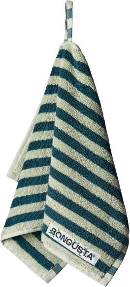 Bongusta - Naram Guest Towels - Badehandtuch Gr 30 x 50 cm sea foam / deep teal