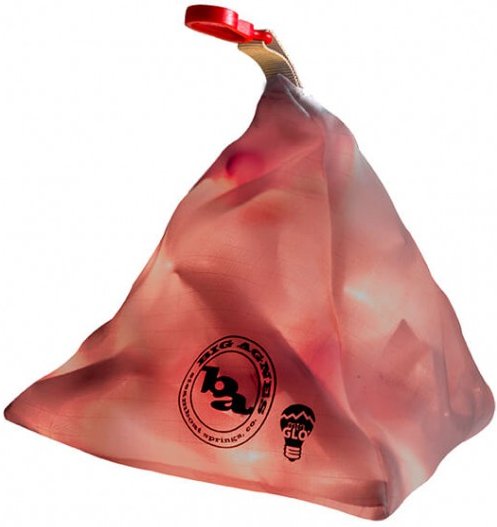 Big Agnes - mtnGLO Tent & Camp Lights - LED-Lampe rot/rosa