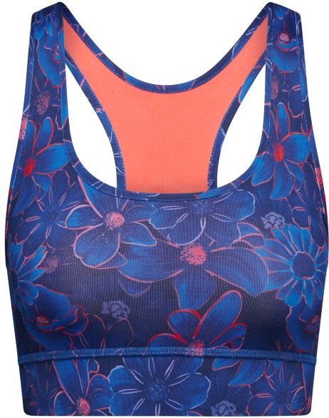 Hey Honey - Women's Bra Flower Daze - Sport-BH Gr XS blau