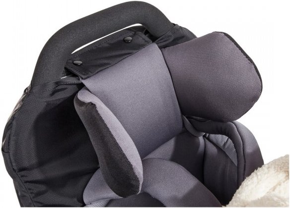 Vaude - Head Support Shuttle - Kinderkraxe grau