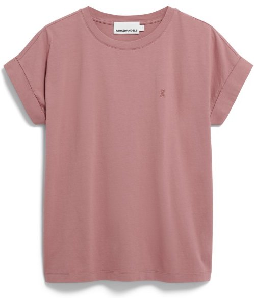ARMEDANGELS - Women's Idaa Logo - T-Shirt Gr XS rosa