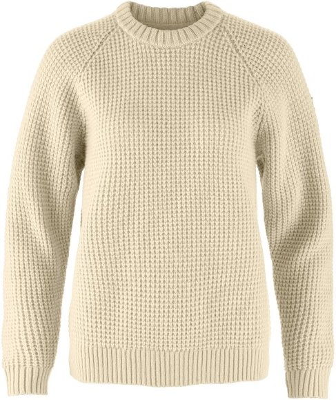 Thumbnail - Fjällräven - Women's Övik Waffle Knit - Wollpullover Gr XS beige