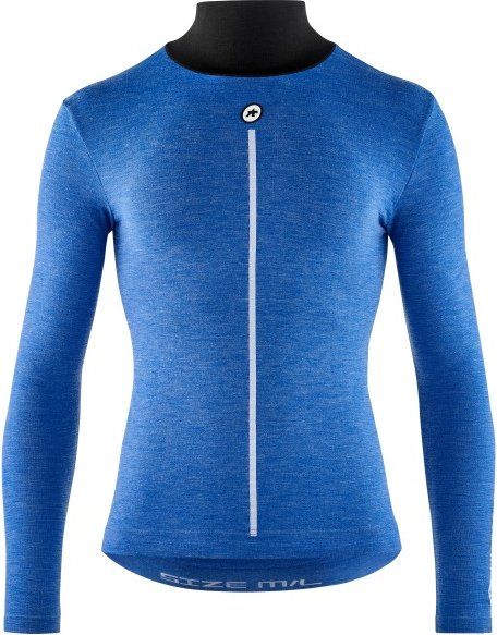 ASSOS - Ultraz Winter L/S Skin Layer P1 - Kunstfaserunterwäsche Gr M/L blau